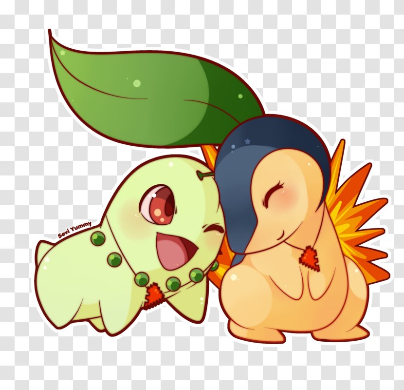 Pikachu Cyndaquil Quilava Pokémon Chikorita - Totodile Transparent PNG