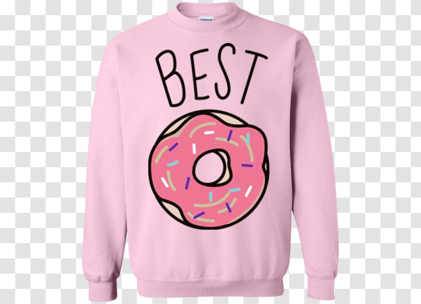 Donuts T-shirt Coffee And Doughnuts Top - Tshirt - Best Friend Transparent PNG