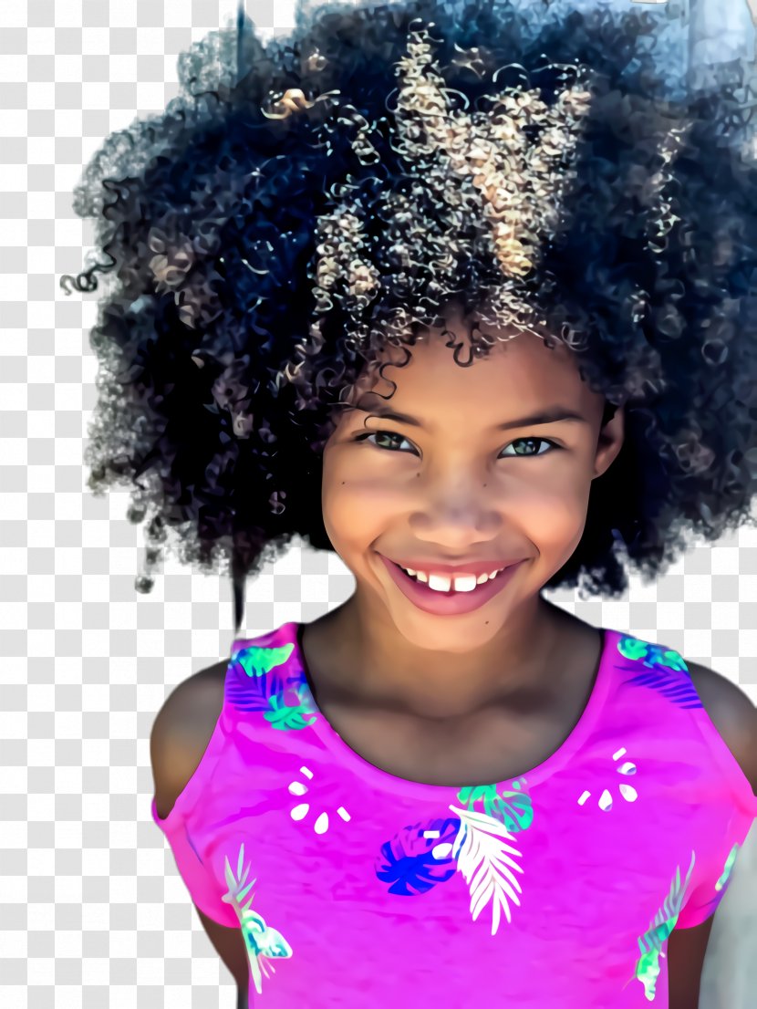 Little Girl - Beauty - Artificial Hair Integrations Child Model Transparent PNG