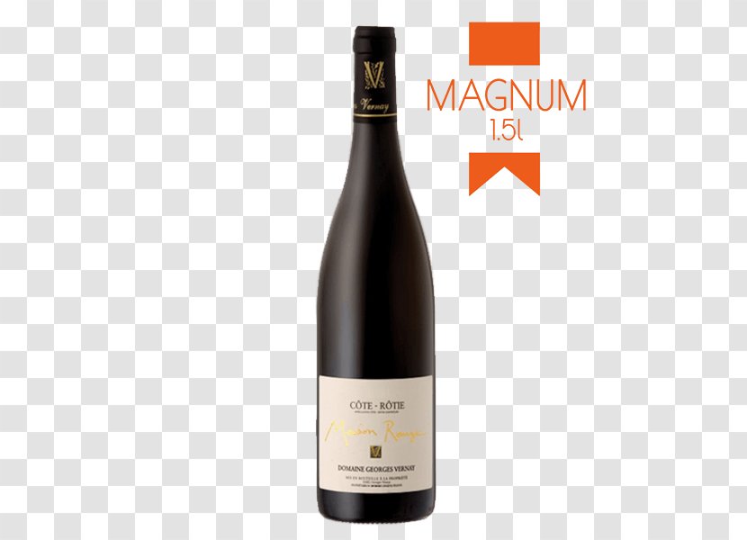 Red Wine Hermitage AOC Champagne Domaine Du Clos Moulin Aux Moines - Alcoholic Beverage Transparent PNG