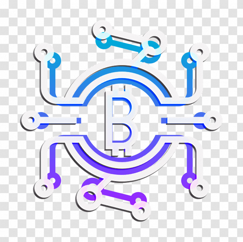 Blockchain Icon Crowdfunding Icon Bitcoin Icon Transparent PNG