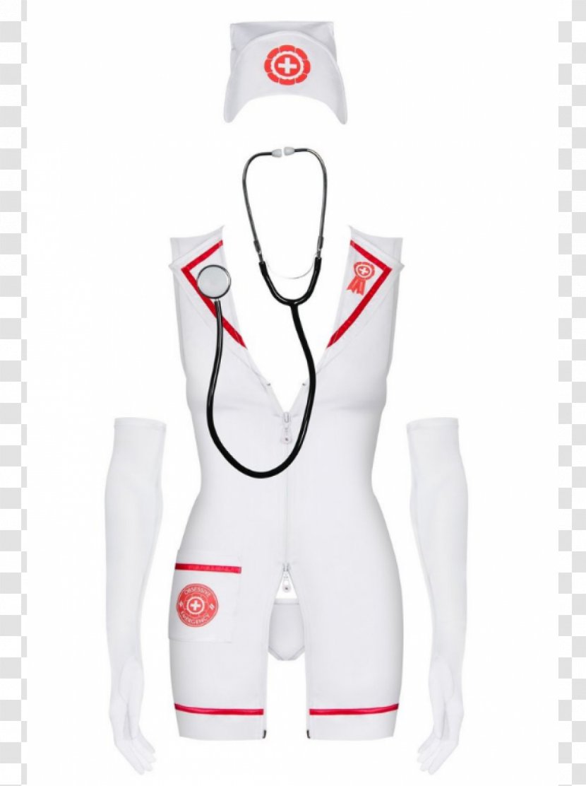 Nurse Glove Stethoscope Nursing Dress - Watercolor - Male Transparent PNG