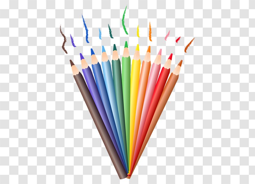 Colored Pencil Clip Art - Royaltyfree - Holder Transparent PNG