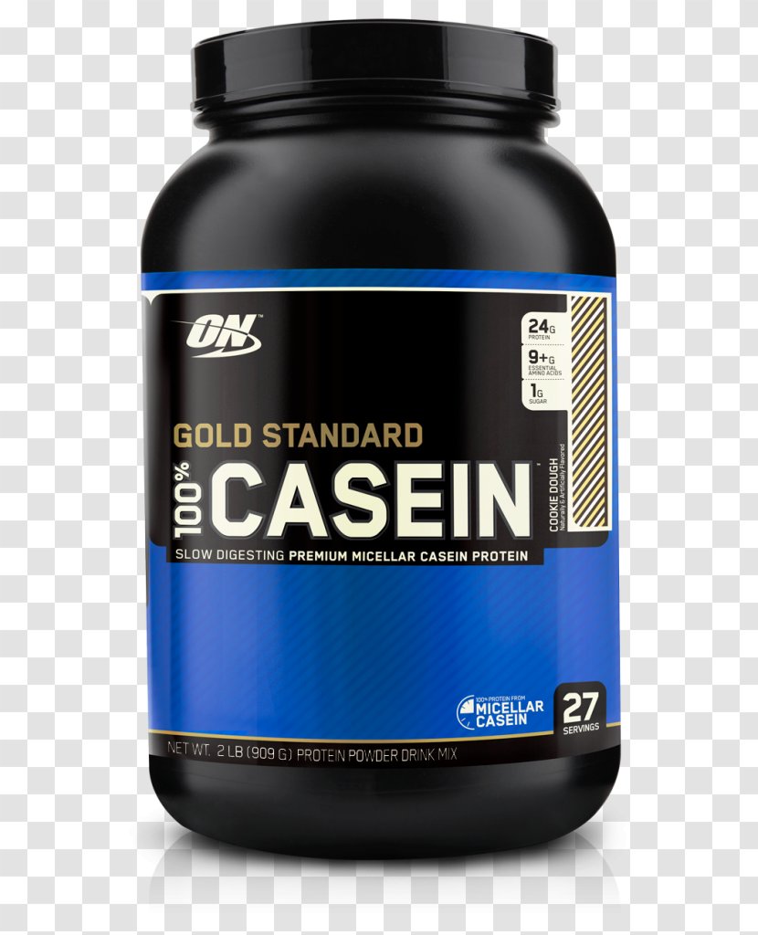 Optimum Nutrition Gold Standard 100% Casein Protein Bodybuilding Supplement Dietary - Brand Transparent PNG