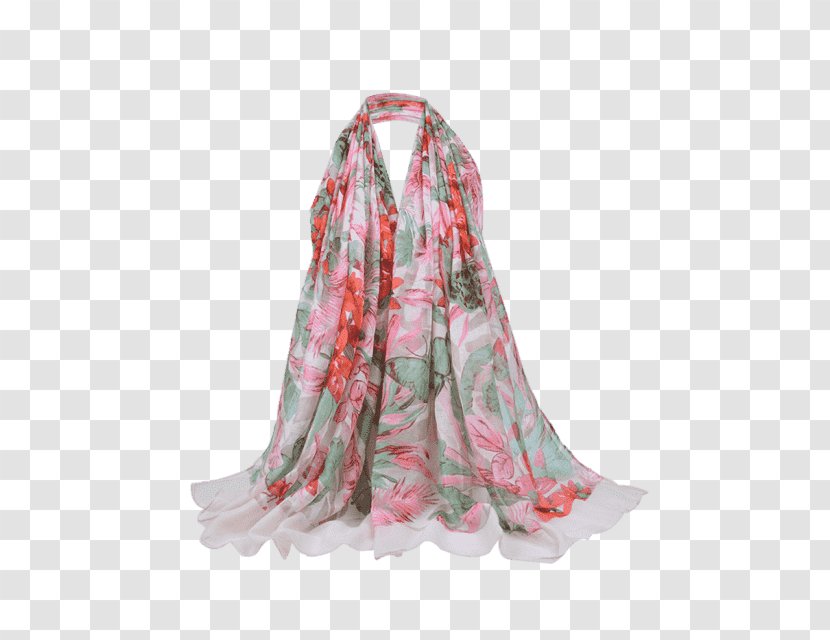 Pink M - Shawl - Scarf Transparent PNG