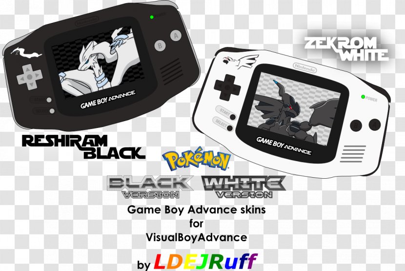 Pokemon Black & White Pokémon 2 And X Y Video Game Consoles Boy Advance - Vgbanext Gba Gbc Emulator Transparent PNG