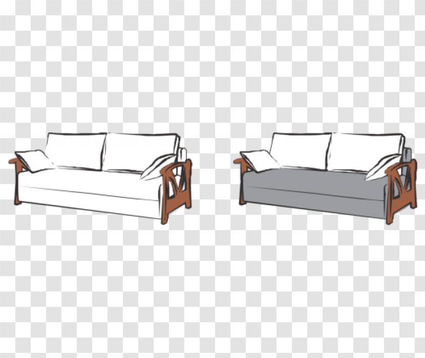Sofa Bed Frame Couch Furniture - Outdoor Transparent PNG