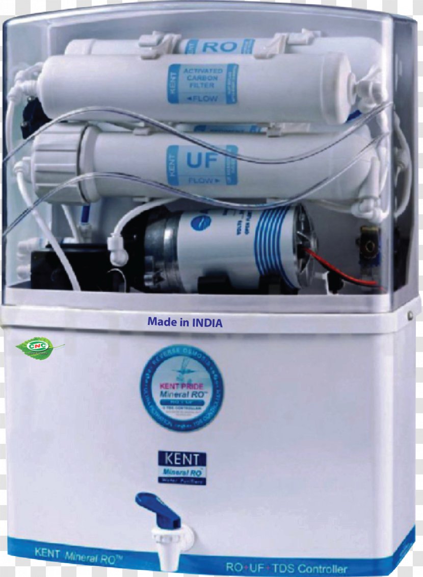 Water Filter Reverse Osmosis Purification Kent RO Systems Transparent PNG
