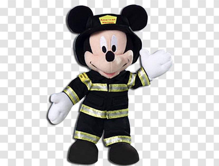 Mickey Mouse Minnie Firefighter Plush The Walt Disney Company - Heart Transparent PNG