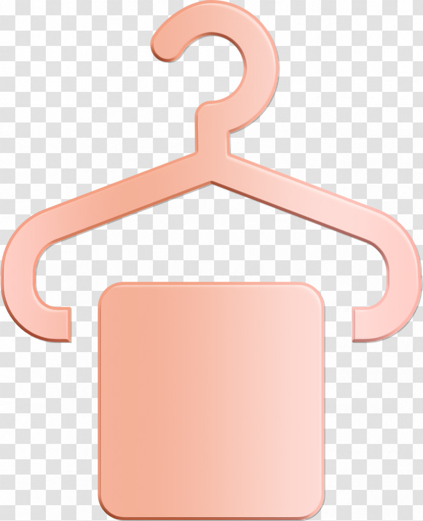 Hanger Icon Hotels Icon Towel On Hanger Icon Transparent PNG