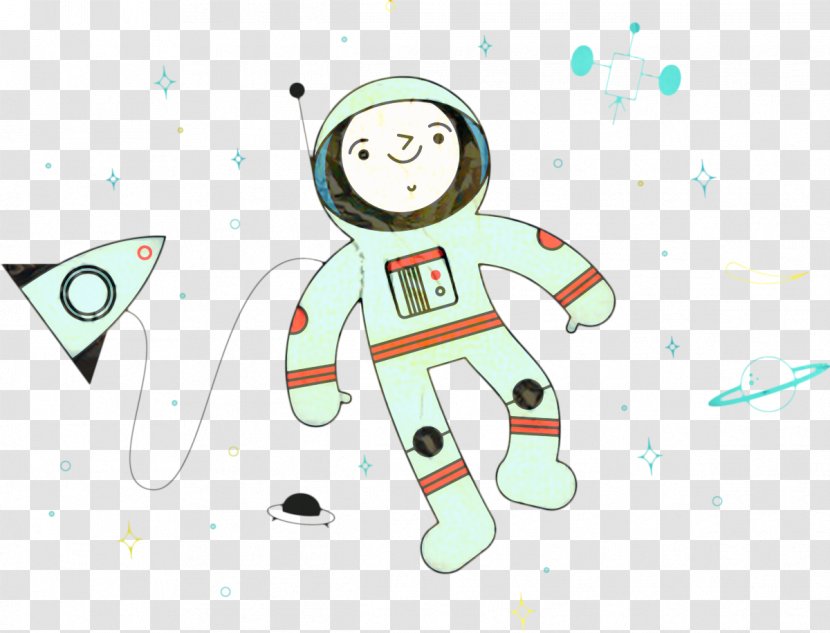 Astronaut Cartoon - Animation Character Transparent PNG
