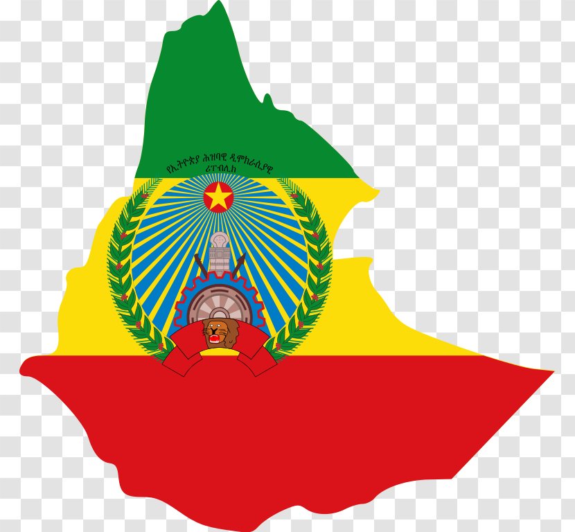 Ethiopian Empire Flag Of Ethiopia People's Democratic Republic - Jamaica Transparent PNG