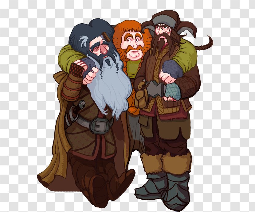 Bombur Bofur Bifur Thorin Oakenshield Balin - Dwalin - Hobbit An Unexpected Journey Transparent PNG