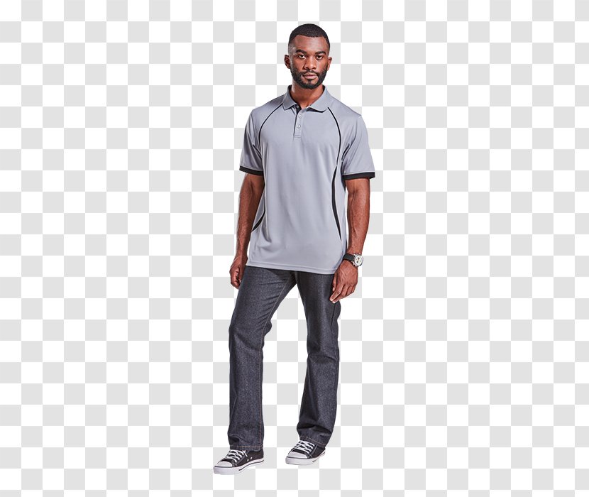 T-shirt Sleeve Clothing Polo Shirt Placket - Cuff - Details Of The Main Figure Men's Trousers Transparent PNG