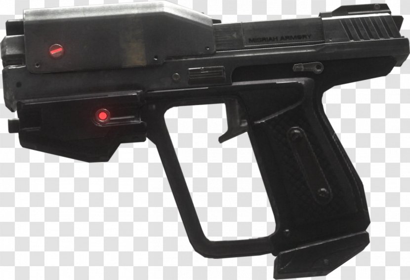 Trigger Halo 5: Guardians Firearm Weapon Pistol - Cartoon Transparent PNG