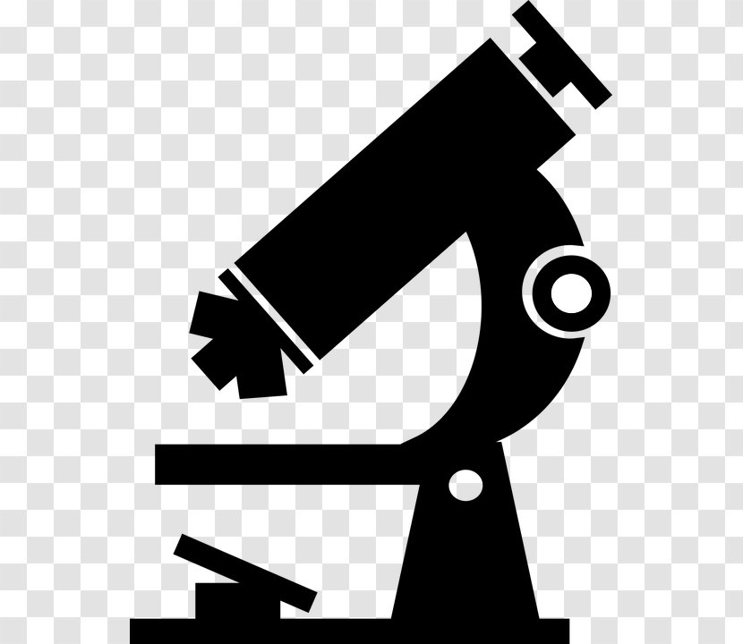 Microscope Clip Art - Monochrome Transparent PNG