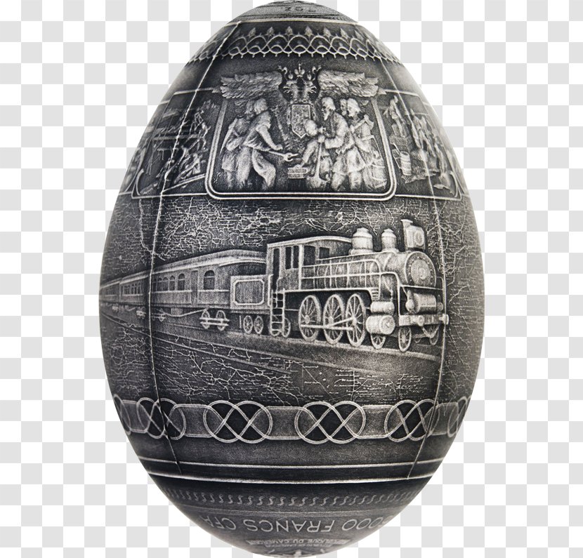 Silver Coin Fabergé Egg Proof Coinage Transparent PNG