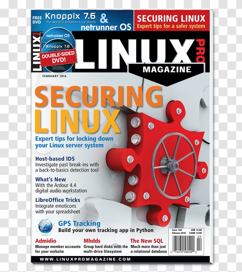 Linux Magazine LOGO Font Transparent PNG