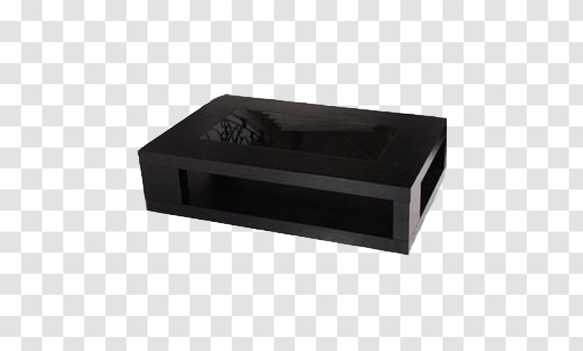 Rectangle Box - Monochrome Coffee Table Transparent PNG