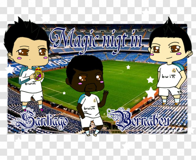 Poster Santiago Bernabéu Stadium Google Play Animated Cartoon Video Game - Real Madrid Team Wallpaper 2017 Transparent PNG