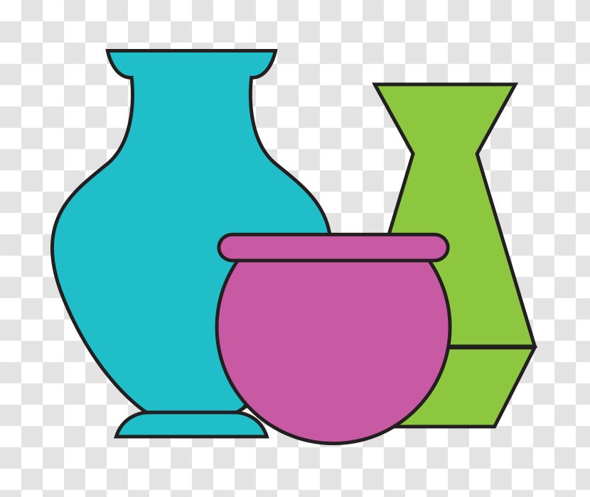 Clip Art Product Design Line - Vase - With Handles Transparent PNG