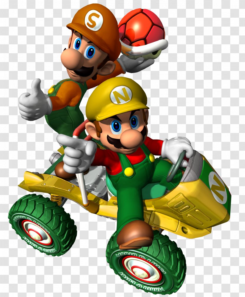 Mario Kart: Double Dash & Luigi: Superstar Saga Super Bros. Kart Wii - Toy - Bros Transparent PNG