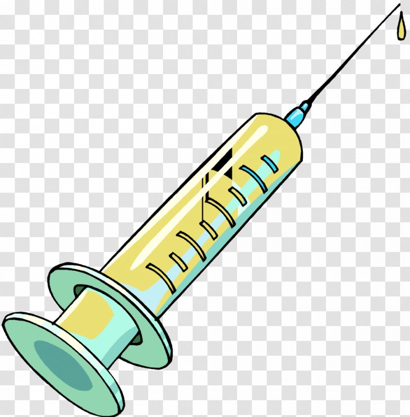 Hypodermic Needle Medicine Syringe Clip Art - Royaltyfree - Drug Transparent PNG