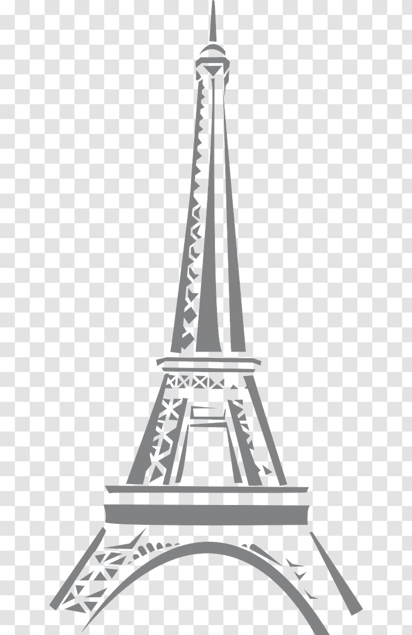 Eiffel Tower Champ De Mars Clip Art - Sights Transparent PNG