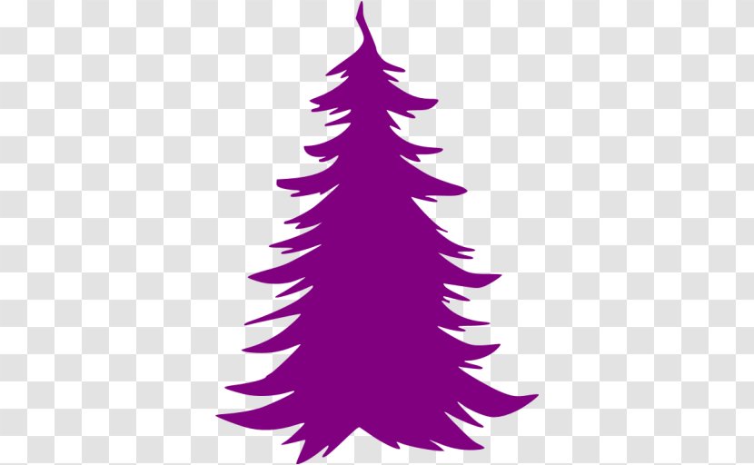 Paper Decal Sticker Christmas Tree - Woody Plant - Purple Card Transparent PNG