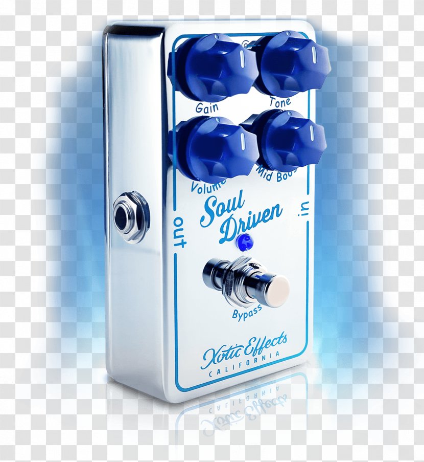 Effects Processors & Pedals Distortion Electric Guitar Xotic EP Booster - Stomp Box - Overdrive Transparent PNG