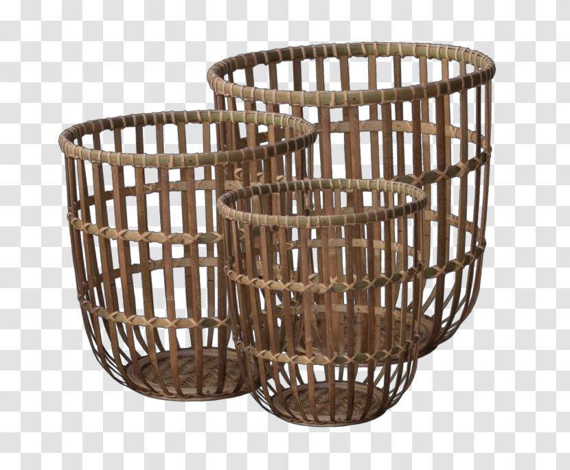 Basket Wicker Rattan - Home Accessories - Exquisite Bamboo Baskets Transparent PNG