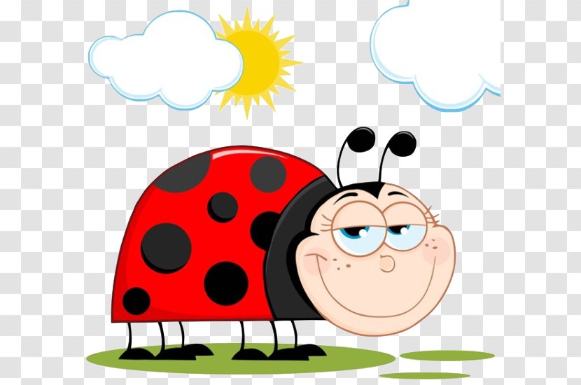 Royalty-free Cartoon Clip Art - Stock Footage - Garden Ladybug Transparent PNG