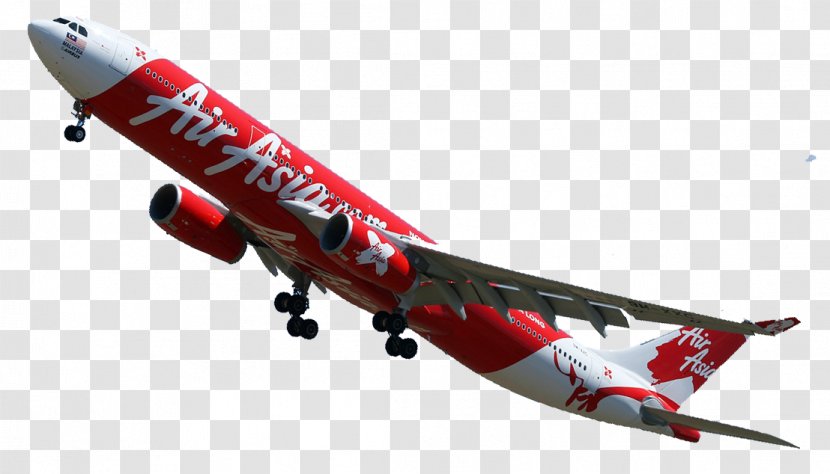 Airbus A330 Aircraft Airline AirAsia Boeing 767 - Petronas Transparent PNG