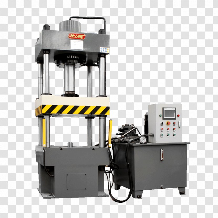 Machine Hydraulic Press Hydraulics Cuatro Postes Industry - Price Transparent PNG