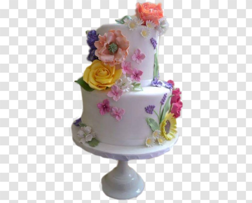 Birthday Cake Wedding Tart Bakery Fritter - Fondant Icing Transparent PNG