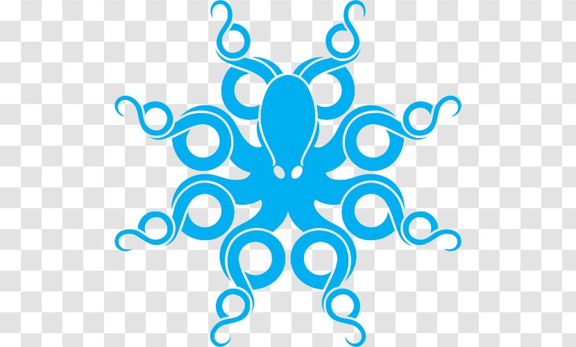 Octopus Squid Logo Lotion - Tentacle - Black And White Transparent PNG