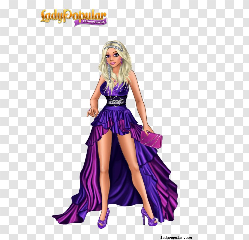 Lady Popular Clothing Fashion Woman Barbie - Xs Software Transparent PNG
