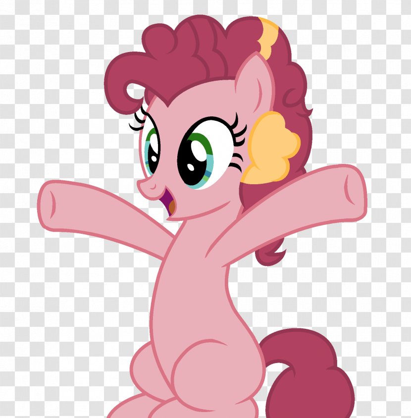 Pinkie Pie Cheese Sandwich Pony - Silhouette Transparent PNG