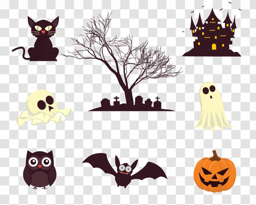 Halloween Ghost - Horror Fiction - Decorative Elements Transparent PNG