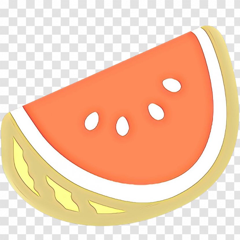Watermelon Cartoon - Orange - Plant Food Transparent PNG