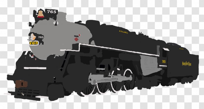 Nickel Plate 765 779 587 Train Rail Transport - Steam Locomotive - Creative Circus Transparent PNG