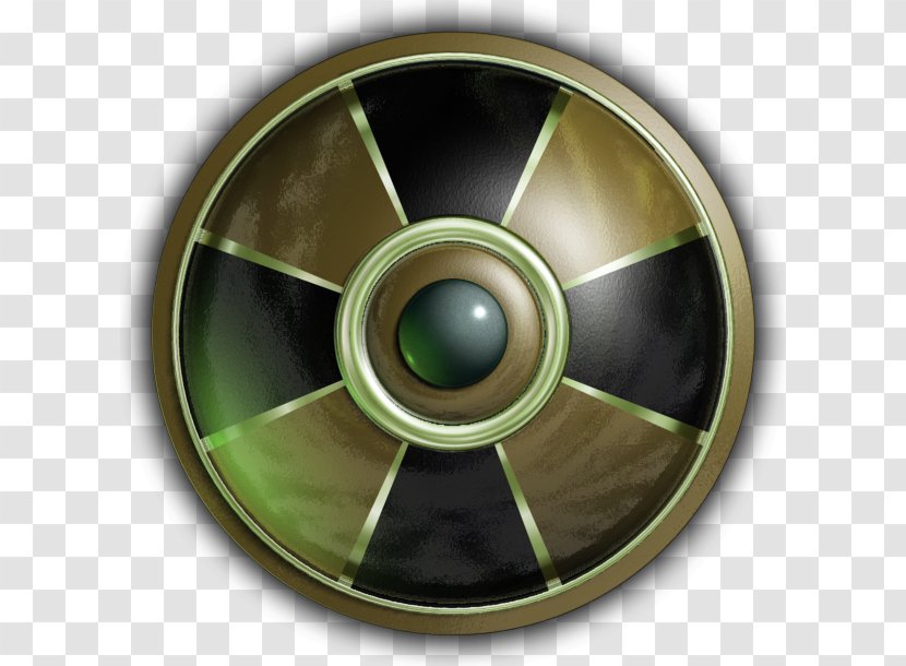 Hubcap Spoke Compact Disc - Design Transparent PNG