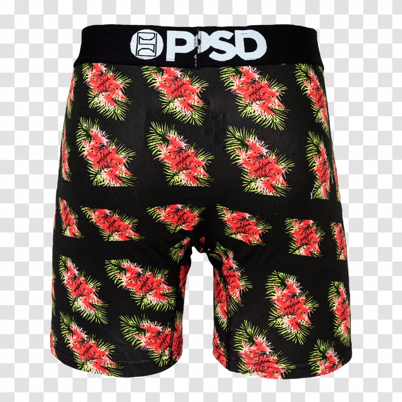 Trunks Swim Briefs Underpants Boxer Shorts - Tropic Flower Transparent PNG