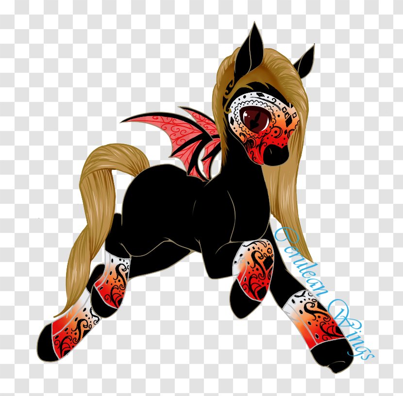 Calavera Pony Drawing - Flower - Skull Wing Transparent PNG