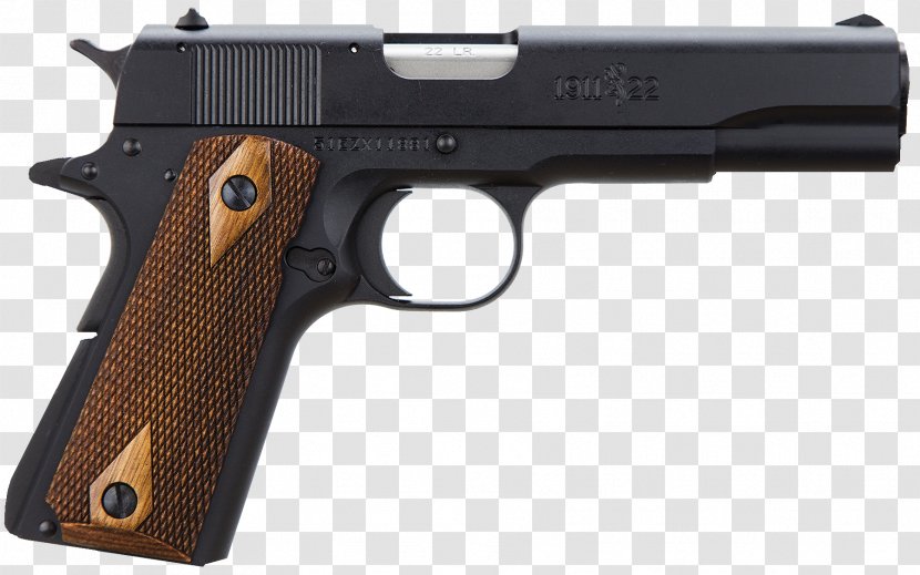 Springfield Armory M1911 Pistol Rock Island 1911 Series .45 ACP Firearm - Gun Transparent PNG