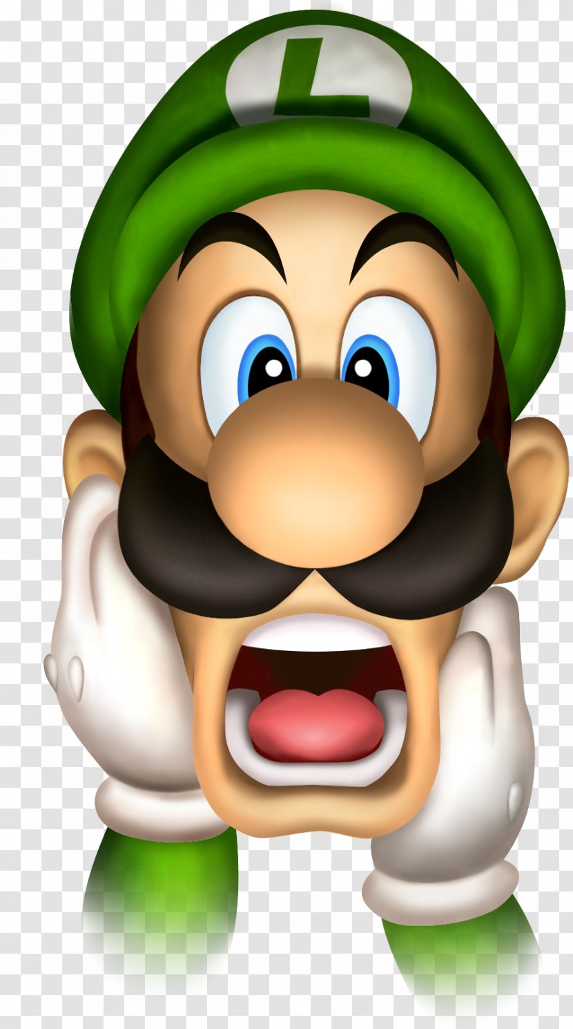 Luigi's Mansion 2 New Super Mario Bros. - Luigi Transparent PNG