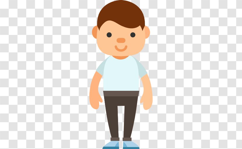 Clip Art - User Profile - Little Cartoon Man Transparent PNG