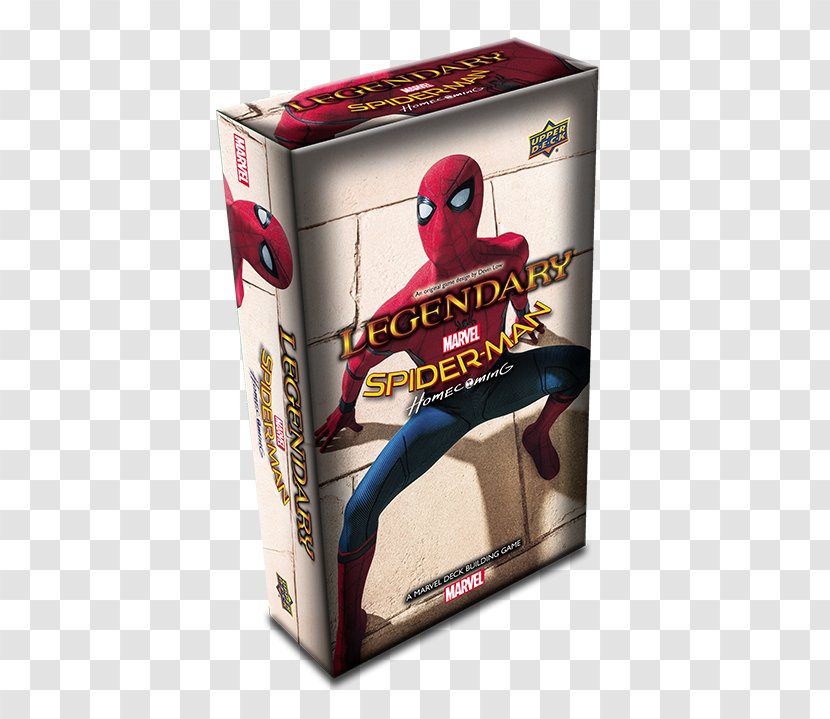 Spider-Man Upper Deck Legendary Deck-building Game - Fantastic Four - Spider-man Transparent PNG