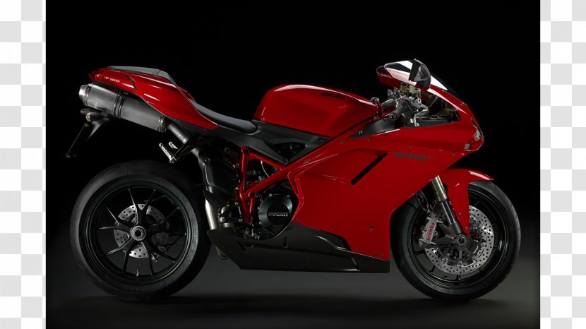 Car Ducati 848 Evo Motorcycle - Automotive Tire Transparent PNG