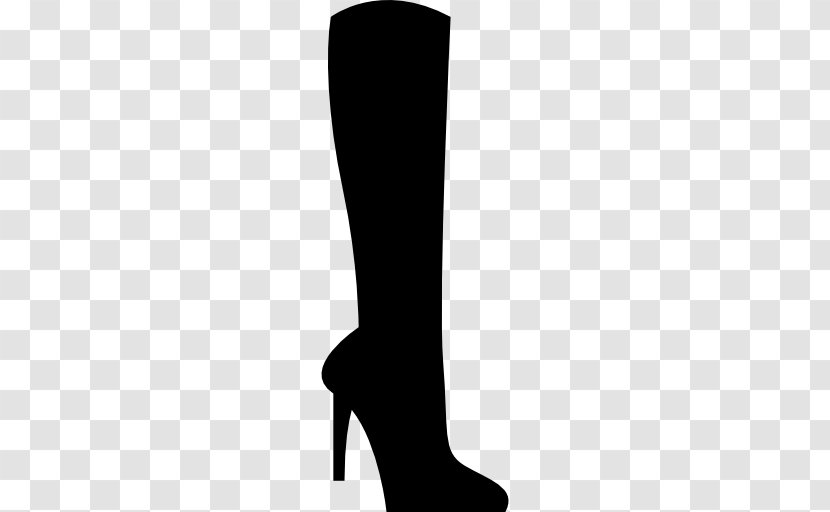 Knee-high Boot High-heeled Shoe - Tree Transparent PNG